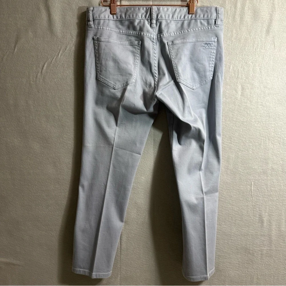 3 Pack Bundle Tory Burch Alexa Cropped Skinny Jean Cropped Skinny Blue Green - Picture 13 of 15